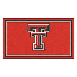 NCAA Texas Tech University 3 ft. x 5 ft. Ultra Plush Area Rug