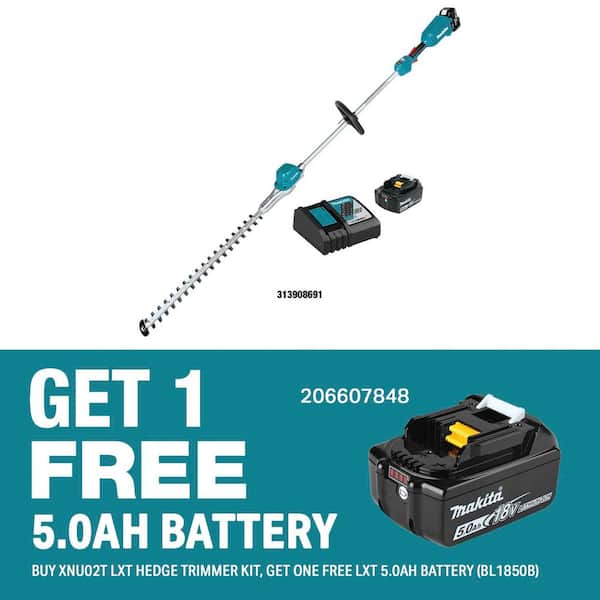 LXT 18V Brushless 24 in. Pole Hedge Trimmer Kit (5.0 Ah)