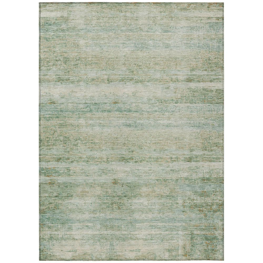 Chantille Machine Washable Indoor/Outdoor Abstract ACN2154 Green 10 ft. x 14 ft. Area Rug price history on PriceWatchPro