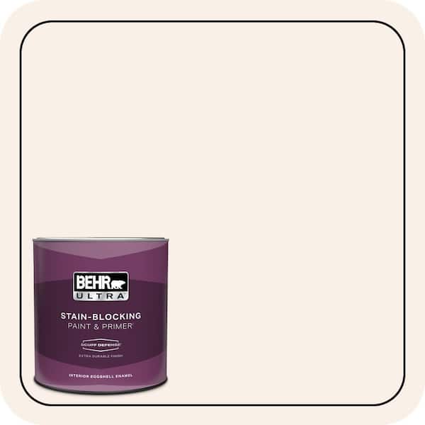BEHR ULTRA 1 qt. #RD-W05 Moonlit Beach Extra Durable Eggshell Enamel Interior Paint & Primer