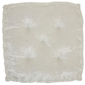 Lifestyles Ivory 24 in. x 24 in. Floor Cushion