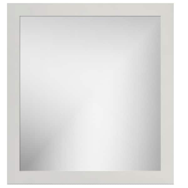 Simplicity by Strasser in. W x .75 in. D x in. Framed Mirror Square Dewy Morning 01.480 - The Home Depot