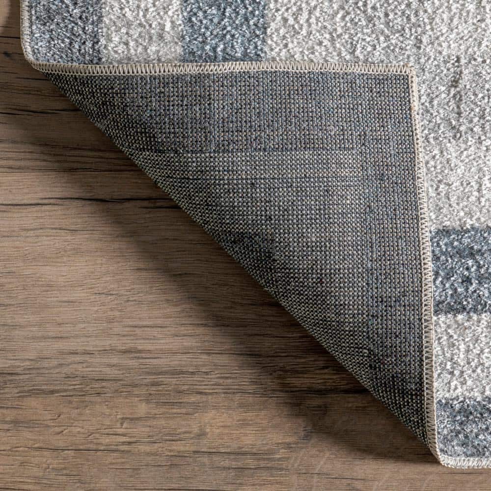 Aliénor Multicolor Striped Machine Washable Area Rug