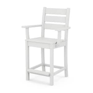 Grant Park Counter Arm Chair in White