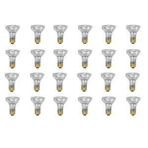 50-Watt PAR20 Equivalent Halogen Indoor/Outdoor Flood Light Bulb (24-Pack)