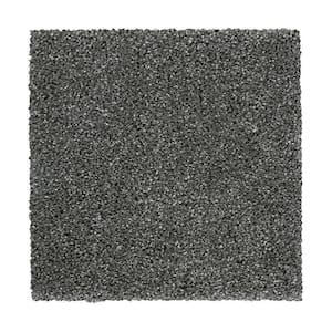 8 in. x 8 in. Texture Carpet Sample - Gazelle II -Color Shale