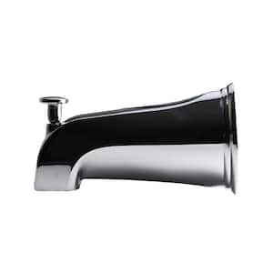 Diverter Tub Spout for Delta Fits 1/2 in. IPS and 1 in. Delta Brass Tub Spout Adapter, Chrome