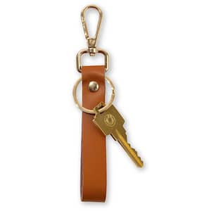 Sanitas Leather Strap Keychain
