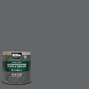 1 qt. #PFC-65 Flat Top Solid Color Waterproofing Exterior Wood Stain and Sealer
