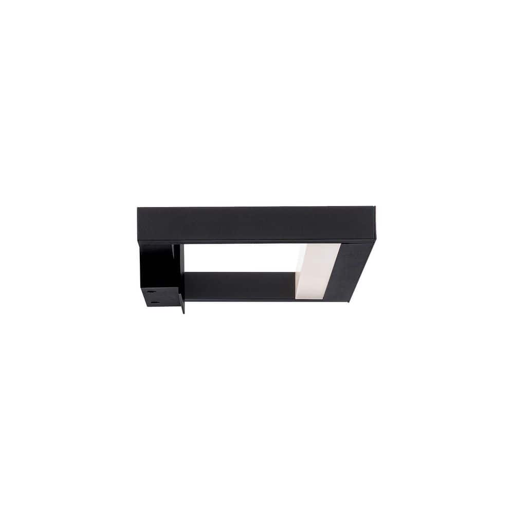 View 20" Rectilinear LED Bath Light in Anodized Black