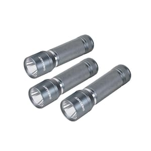 300 Lumens Aluminum Flashlight (3-Pack)