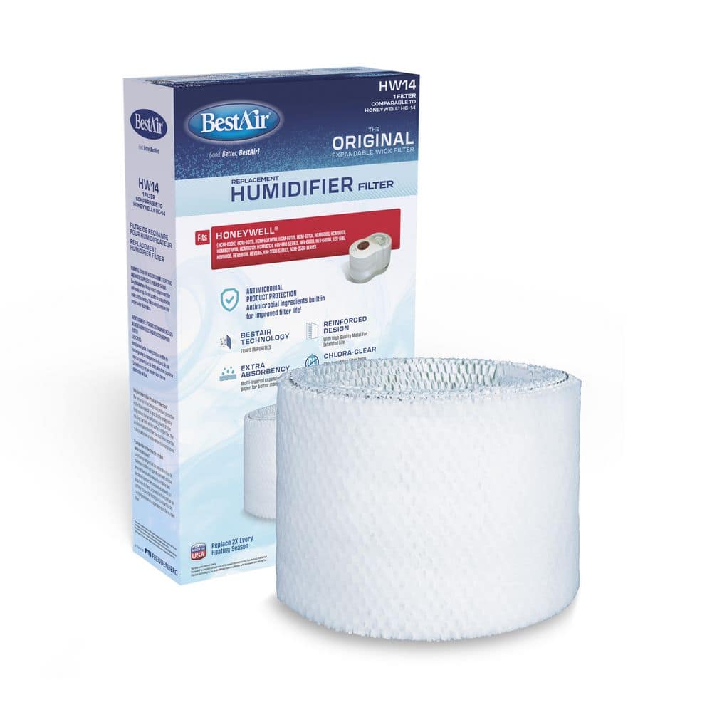 BestAir 7.5 in. x 8 in. x 1.25 in. Honeywell Humidifier