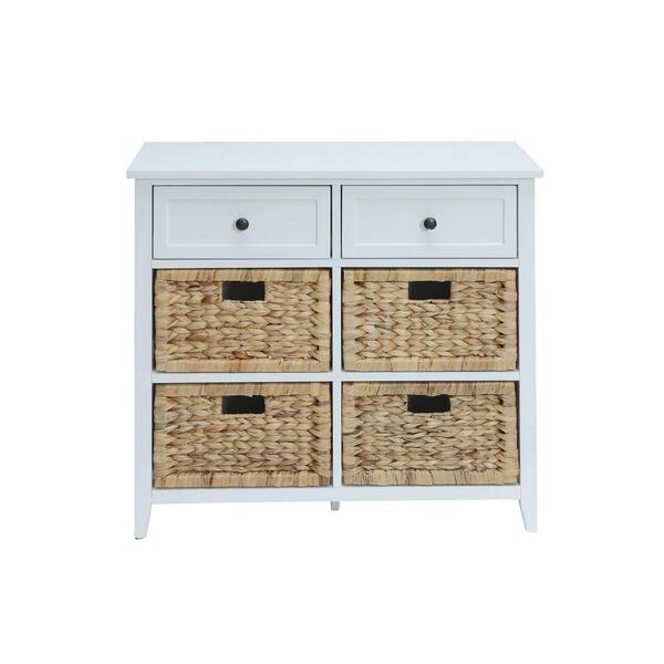 Venetian Worldwide Flavius 30 In White Rectangle Wood Console Table With Drawers Va 97416 The Home Depot White Rectangle Wood Console Table With, White Wicker Console Table