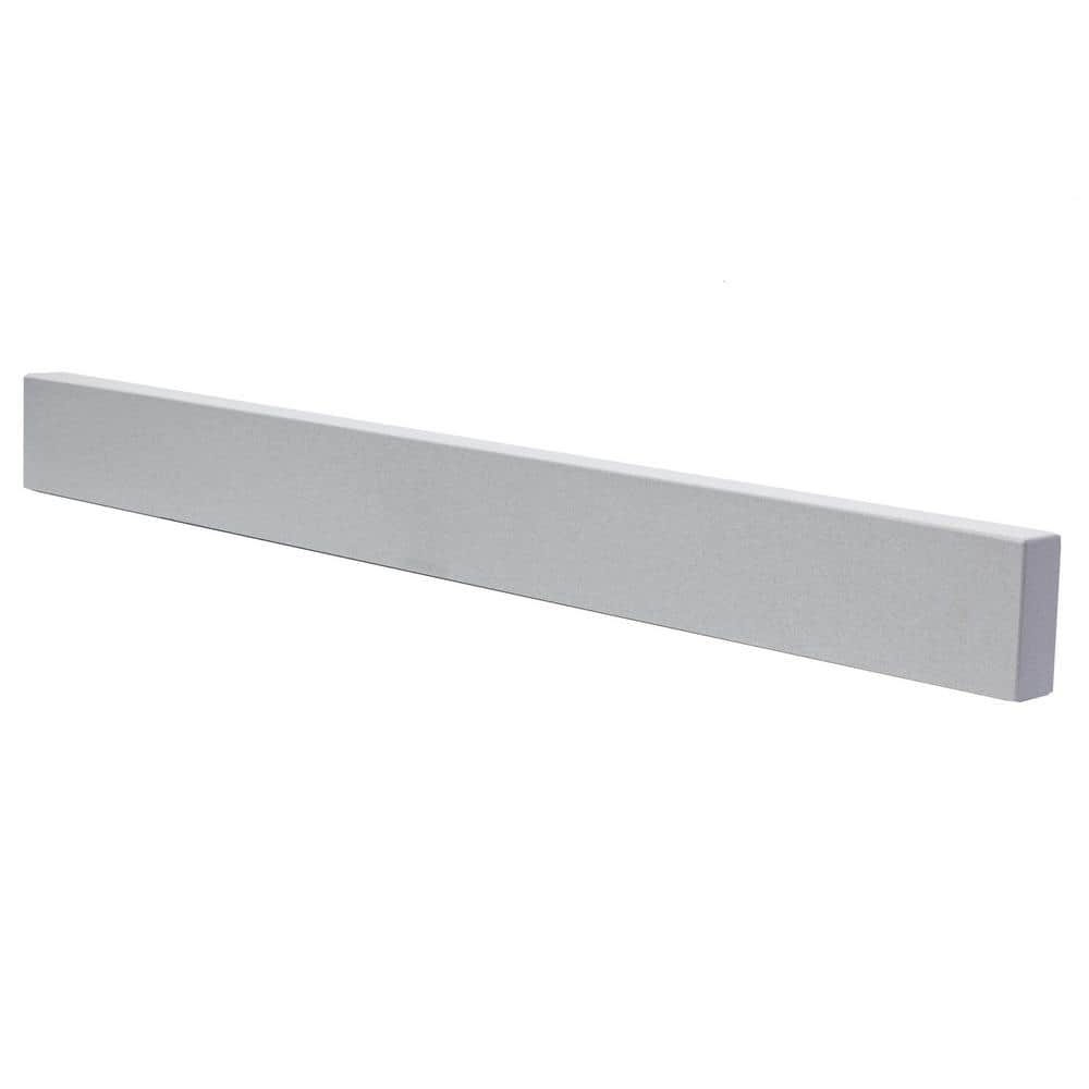 31 in. x 3 in. Terrazzo Vanity Backsplash in Light Gray