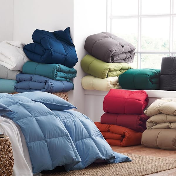 periscoop Voorkomen haar The Company Store LaCrosse Light Warmth Forest Green Twin XL Down  Comforter-C3F3-LT-FOR-GRN - The Home Depot