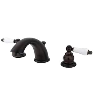 Victorian 8 in. Widespread 2-Handle Bathroom Faucet in Oil Rubbed Bronze