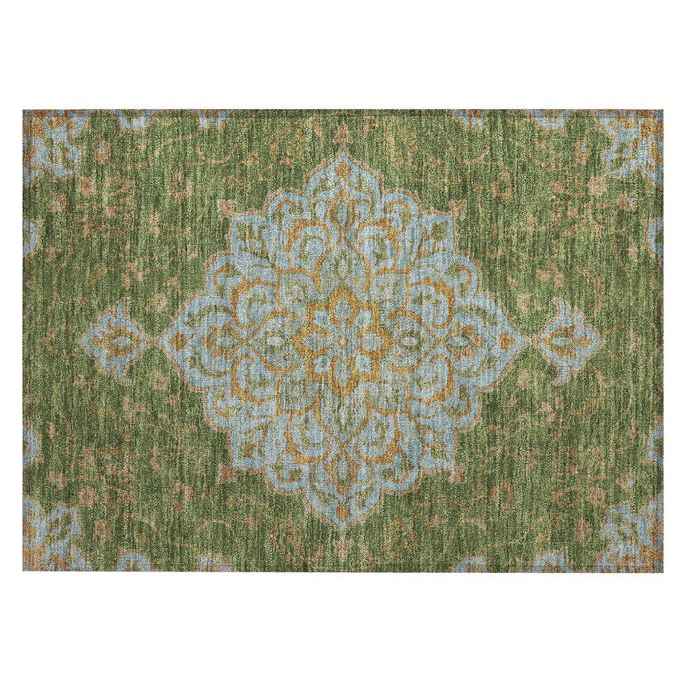 Chantille Machine Washable Indoor/Outdoor Abstract ACN2958 Olive 3 ft. x 4 ft. Area Rug price history on PriceWatchPro