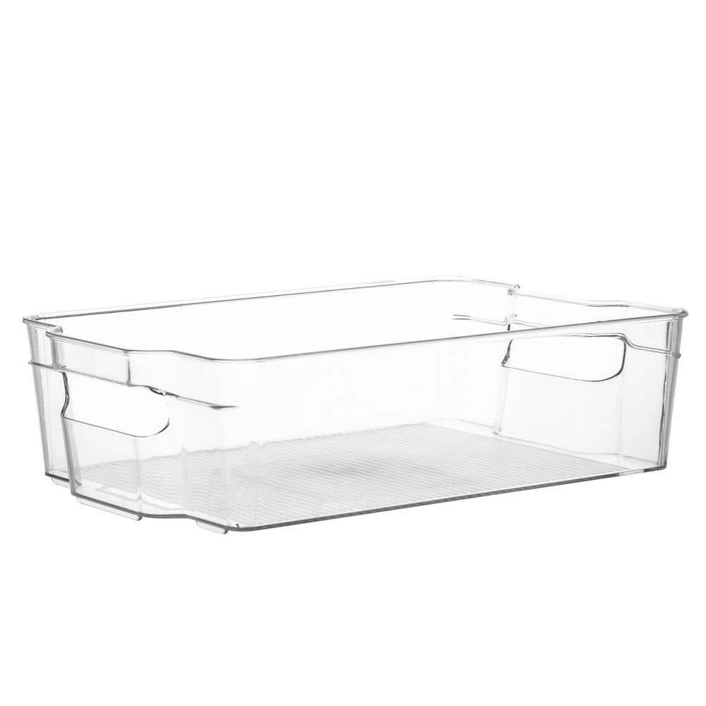 LEXI HOME 12.59 x 8.26 Acrylic Organizer Bin 2-Pack LB5452P2 - The Home ...