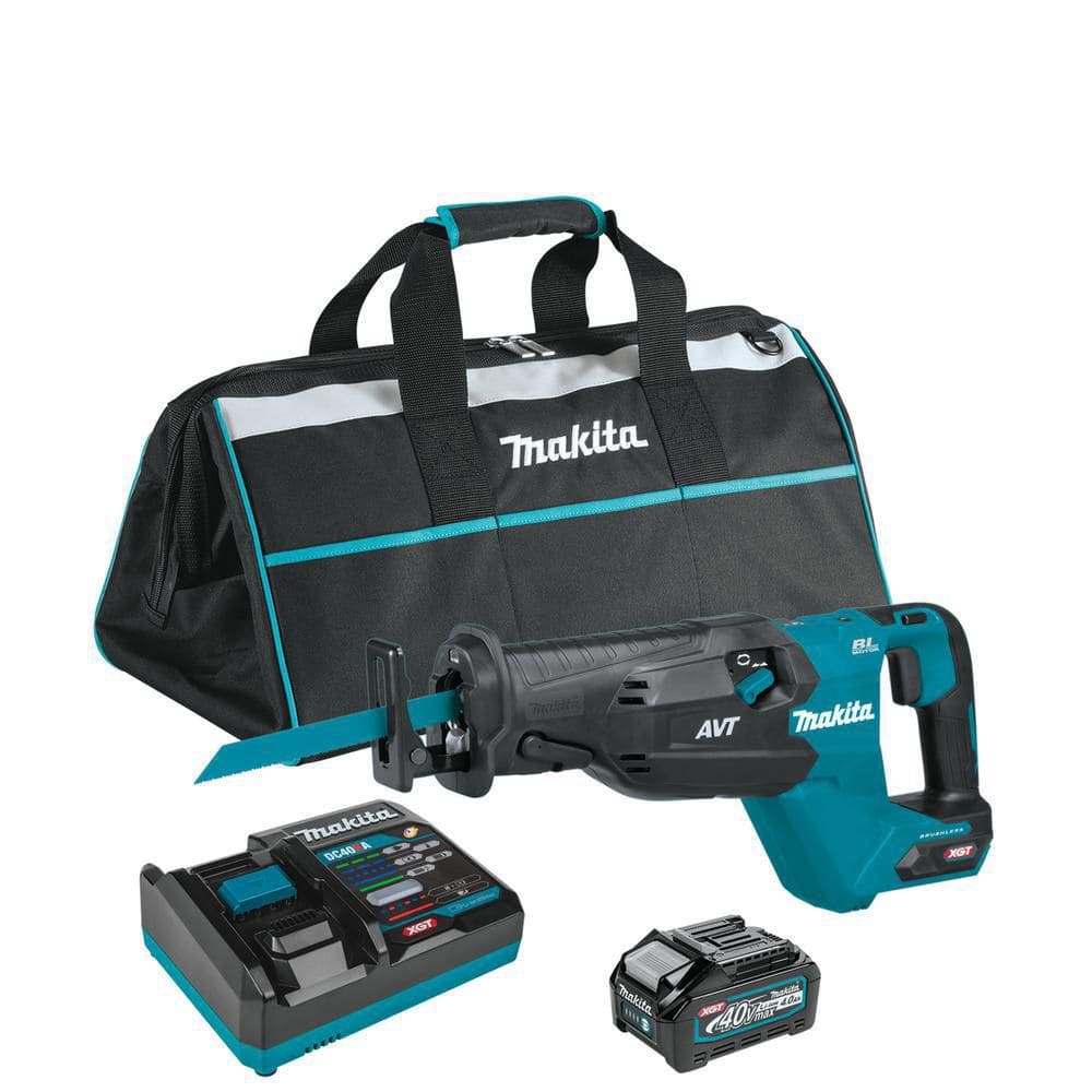 Makita 40V max XGT Brushless Cordless AVT Orbital Recipro Saw Kit