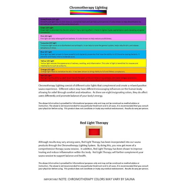 Maxxus - Alpine Lifesauna 3-Person Upgraded Infrared Sauna with 7 Dual Tech Infrared Heaters and Chromotherapy