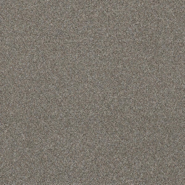 Lifeproof Hazelton III - Drama - Gray 60 oz. Polyester Texture Installed Carpet