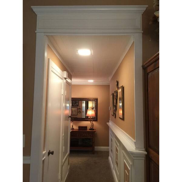 A La Maison Ceilings Bead Board 1 6 Ft X Glue Up Foam Ceiling Tile In Plain White 21 Sq Case R104pw 8 A La Maison Ceilings Bead Board 1 6 Ft, Beadboard Ceiling Panels Home Depot