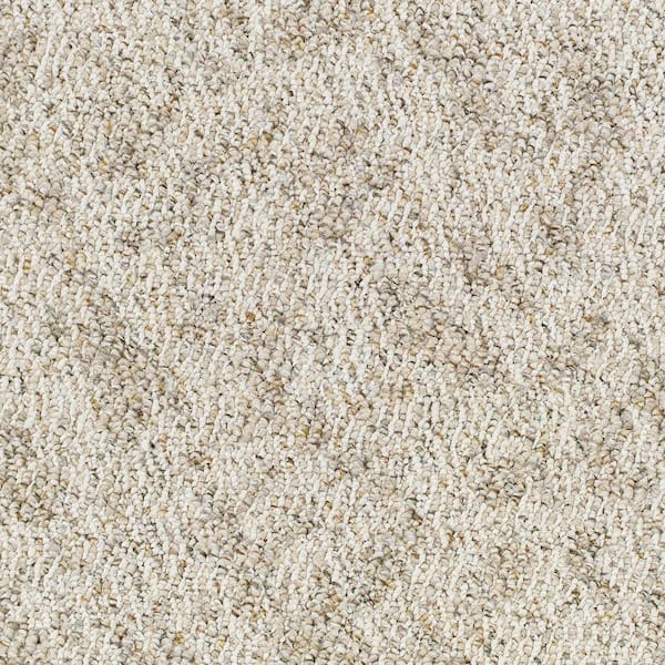 TrafficMaster Kent - Color Oak Buff Berber 12 ft. Carpet