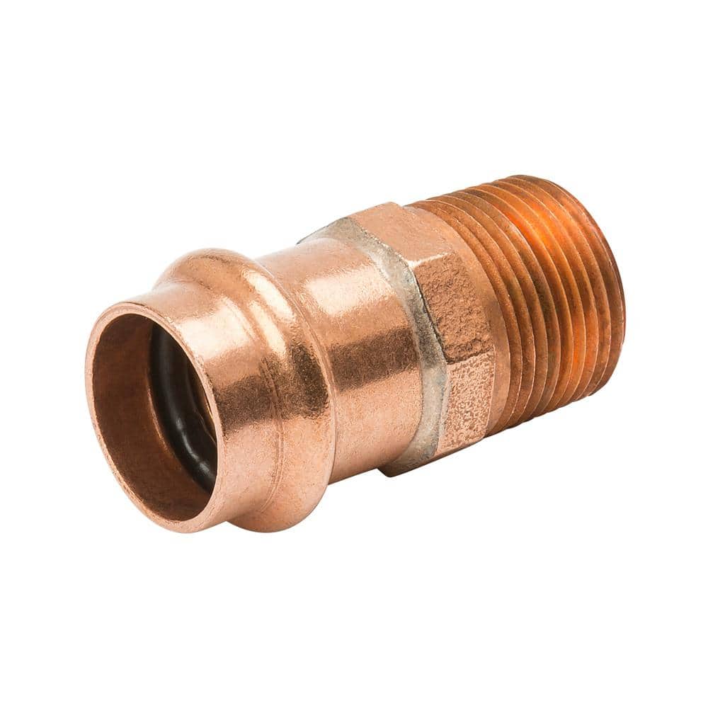 1/2 in. Copper Press x MIP Pressure Male Adapter price history on PriceWatchPro