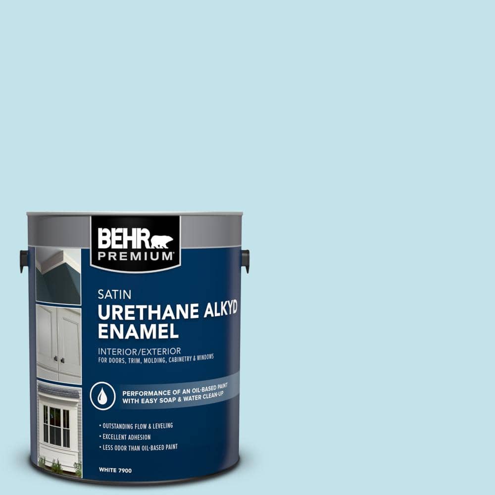 1 gal. #540C-2 Serene Sky Urethane Alkyd Satin Enamel Interior/Exterior Paint price history on PriceWatchPro