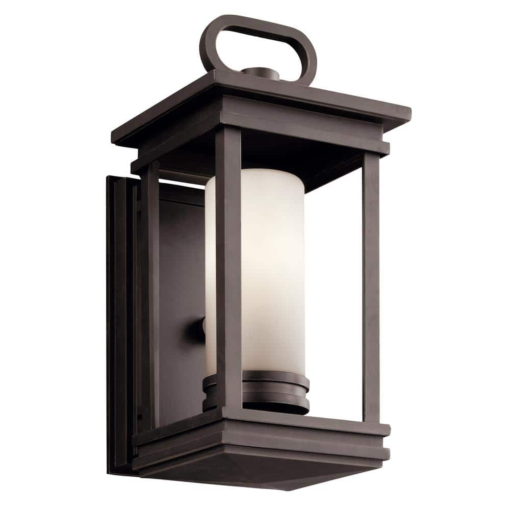 Kichler South Hope 11 3/4  High Bronze Outdoor Wall Light