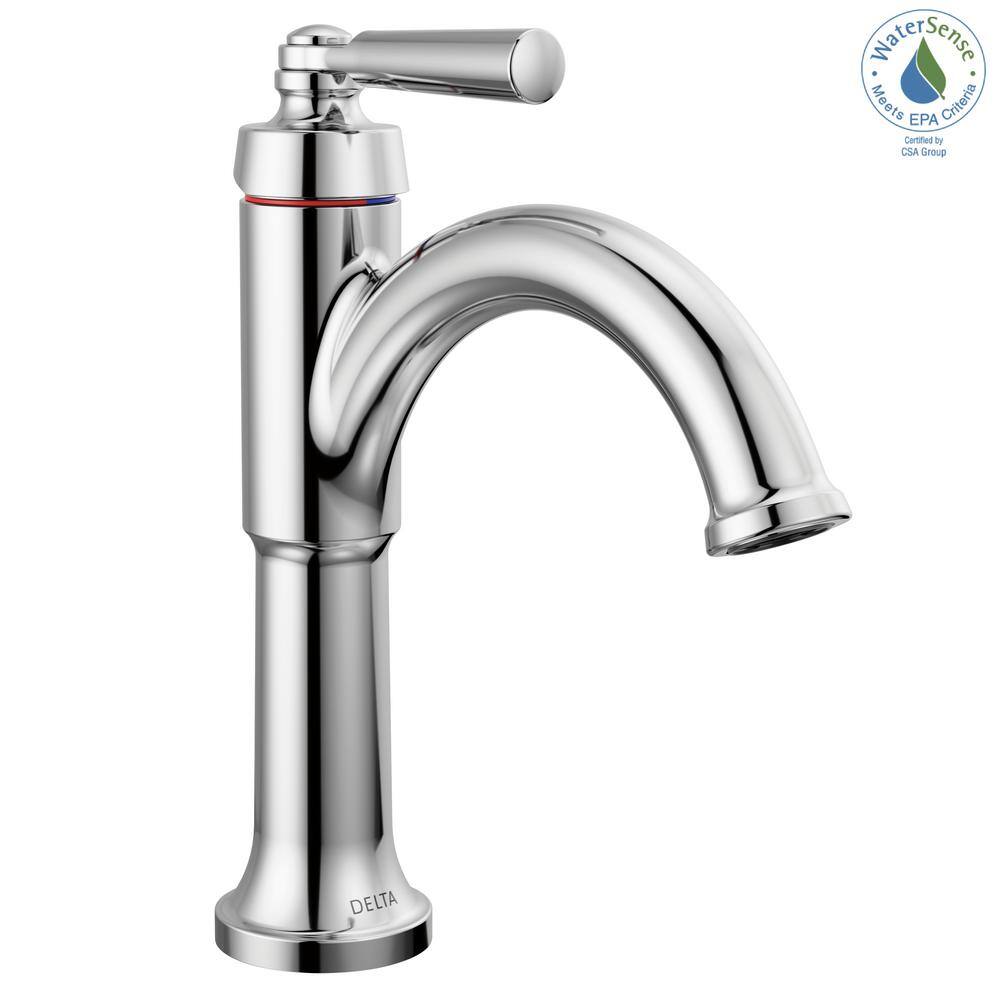 Saylor Polished Chrome Single Handle Bathroom Faucet