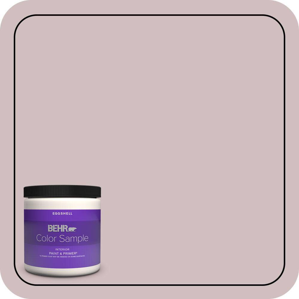 8 oz. #110E-3 Dusky Violet Eggshell Enamel Interior Paint & Primer Color Sample price history on PriceWatchPro