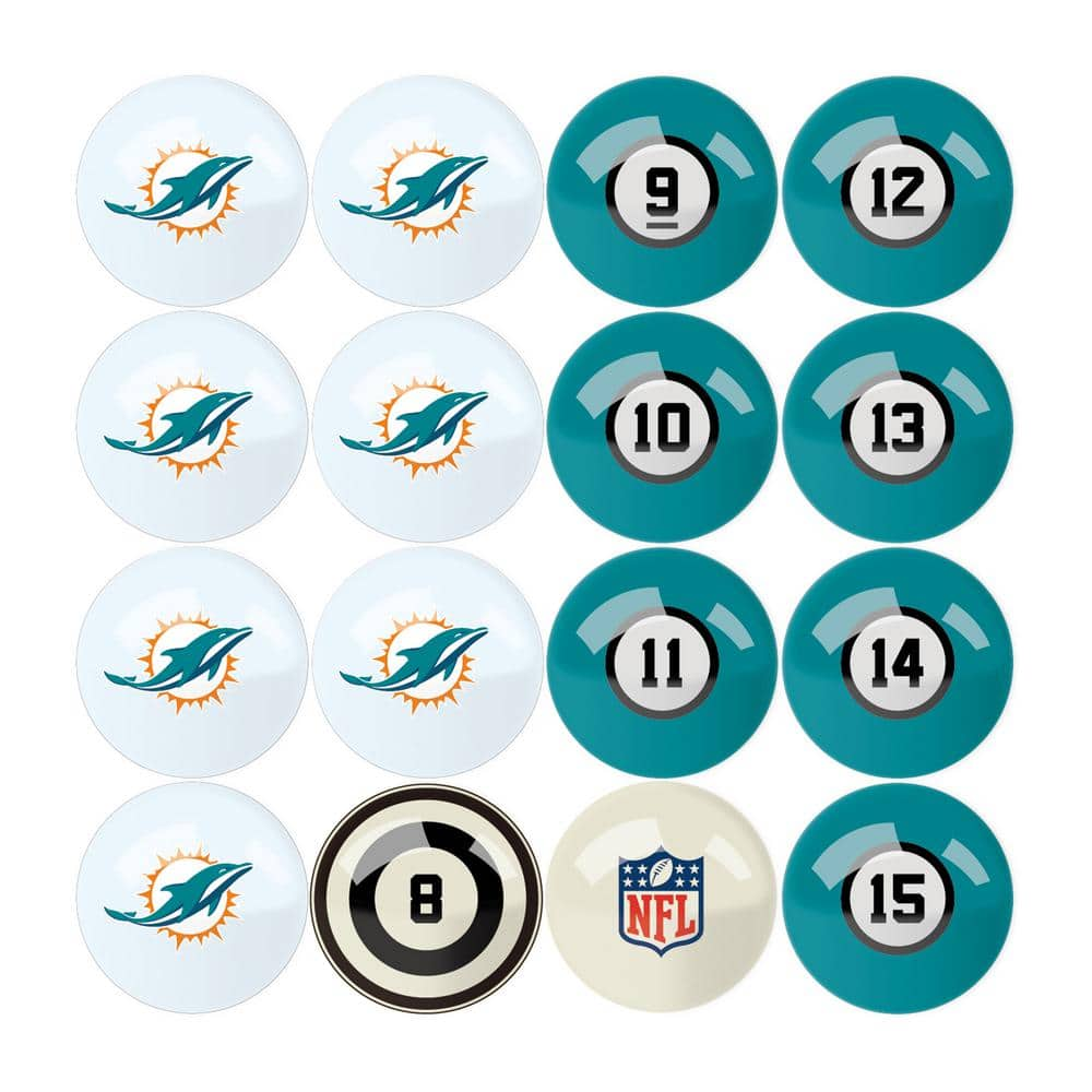 Miami Dolphins NFL Resin Logo Ornament