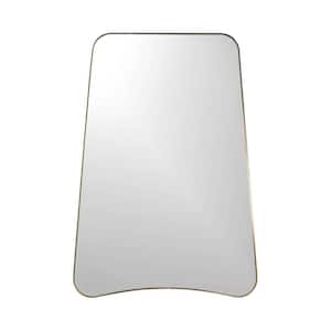 Sierra Mid-Century Glam Inspired Mirror, Gold 30 in. X 42 in.