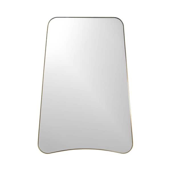 Undbranded Sierra Mid-Century Glam Inspired Mirror, Gold 30 in. X 42 in.