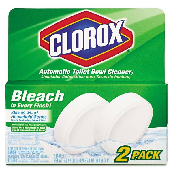 Clorox 2-Count Automatic Toilet Bowl 3.5 oz. Tablet Cleaner With Bleach (6-Pack)