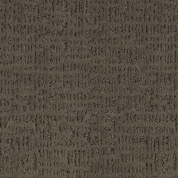 Rhythm and Riff-Antique Silver-Gray 44 oz. Triexta Pattern Loop Carpet - Installation Required