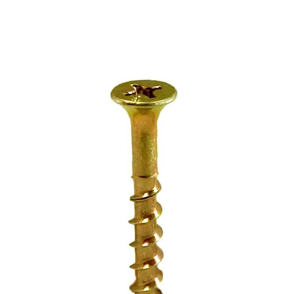 Grabber #8 x 2-1/2 in. Gold Phillips Bugle Screw (1 lb. per Box