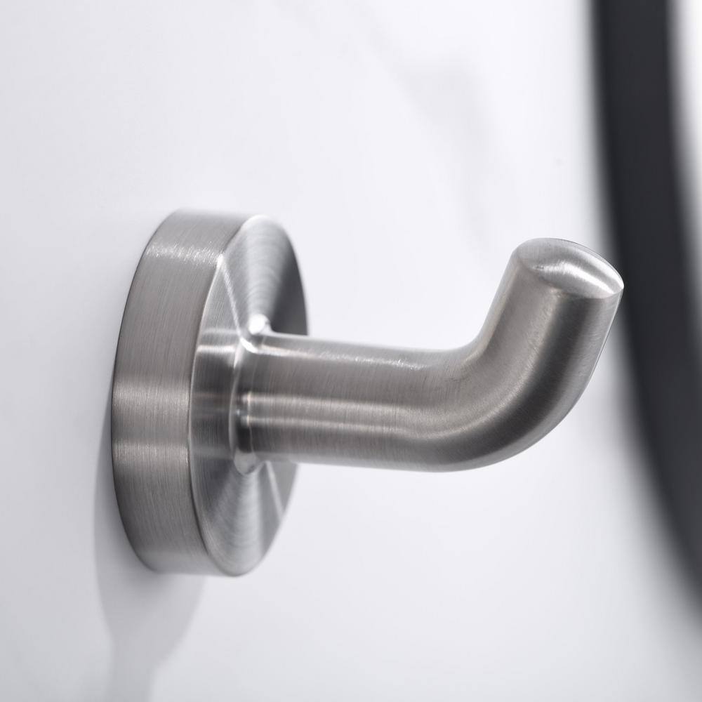 Brushed Nickel 4-Piece Modern Bathroom Hardware Set