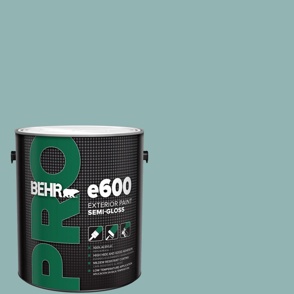 1 gal. #BIC-24 Artful Aqua Semi-Gloss Exterior Paint price history on PriceWatchPro