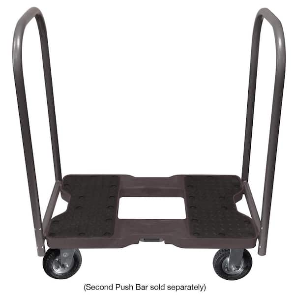 SNAP-LOC 1,500 lbs. Capacity All-Terrain Professional E-Track Push Cart  Dolly in Black SL1500P6B - The Home Depot
