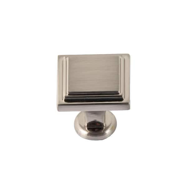 Utopia Alley 0 .94 in. Brushed Nickel Zinc Material Cabinet Knob