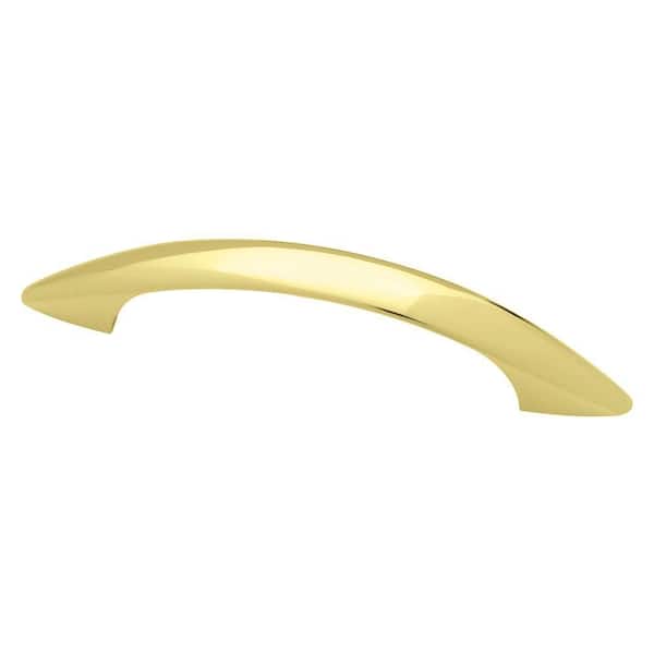 Liberty Liberty Ethan 3 in. (76 mm) Polished Brass Cabinet Drawer Pull
