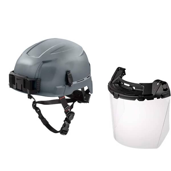 セキュリティ・セーフティ Guardy HELMET Milwaukee BOLT Black Type 2 Class C Vented Safety Helmet