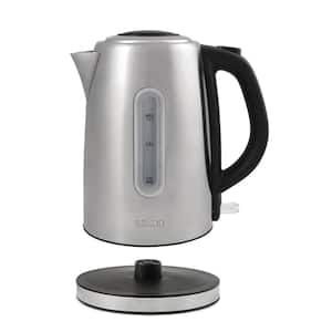 Best Buy: Nostalgia RWK150 Retro 1.7-Liter Stainless Steel Electric Water  Kettle with Strix Thermostat Red RWK150
