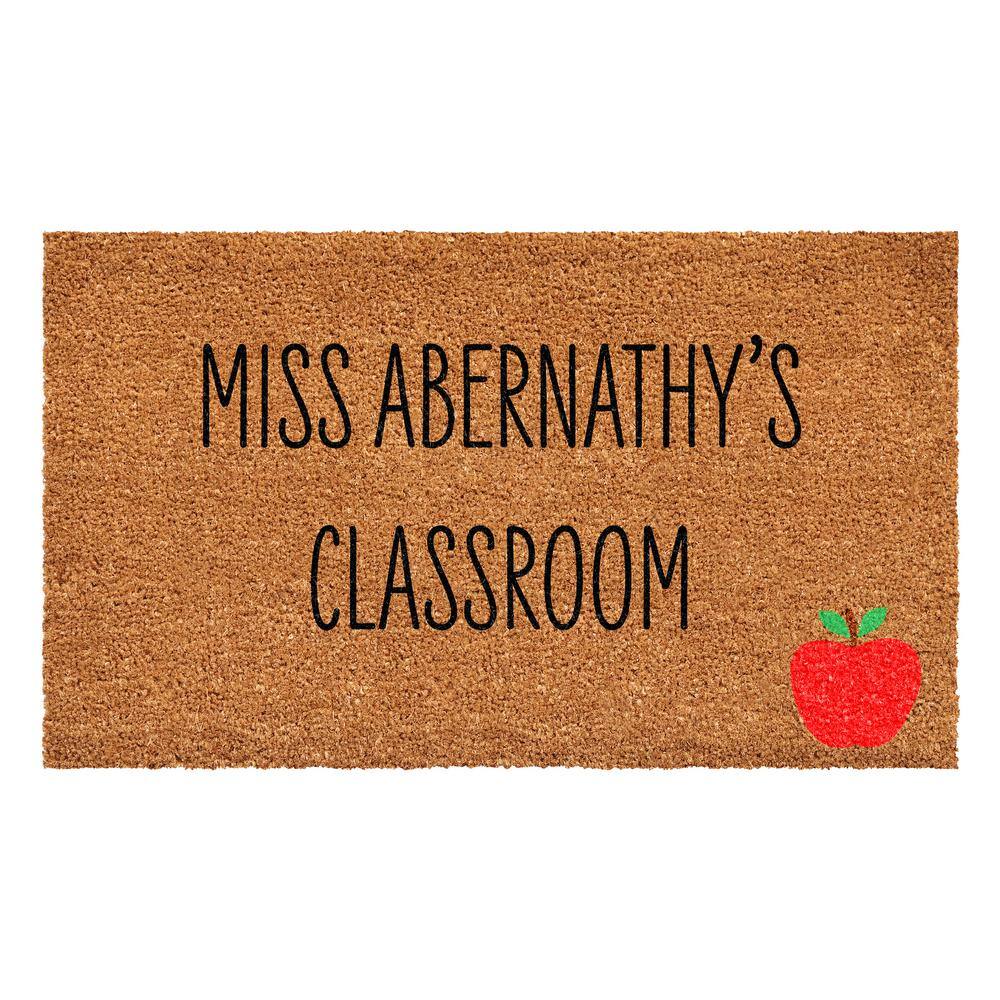 "Personalized Miss Classroom Doormat 24"" x 36""" price history on PriceWatchPro