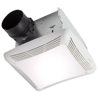 Broan-NuTone 50 CFM Ceiling Bathroom Exhaust Fan with Incandescent Light 763N