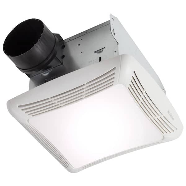 Broan-NuTone 50 CFM Ceiling Bathroom Exhaust Fan with Incandescent Light