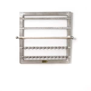 Karli Silver Accessory 18 H x 18 W x 0.65 D Jewelry Frame