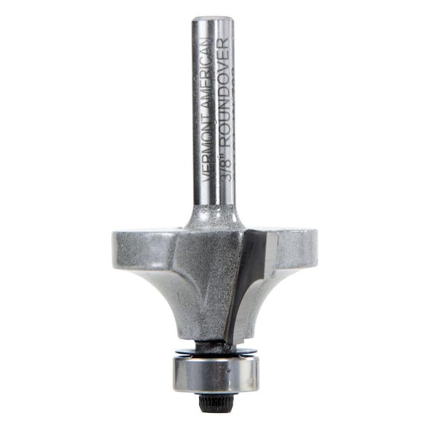 Vermont American 3/8 in. Radius Carbide Tipped Round Over and Bead Router Bit